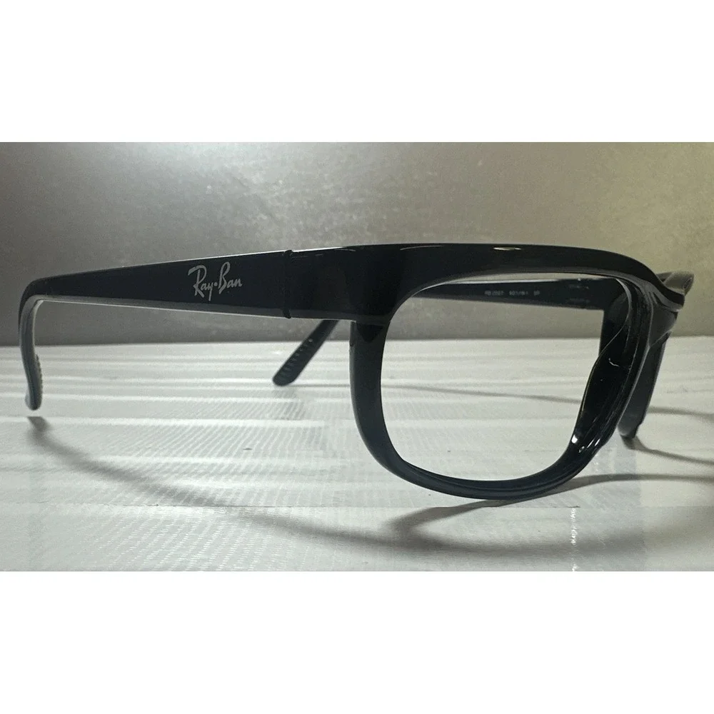 Ray-Ban Sunglasses Frame Only RB 2027 601/ W  3p Matte Black Wrap Italy 62 mm